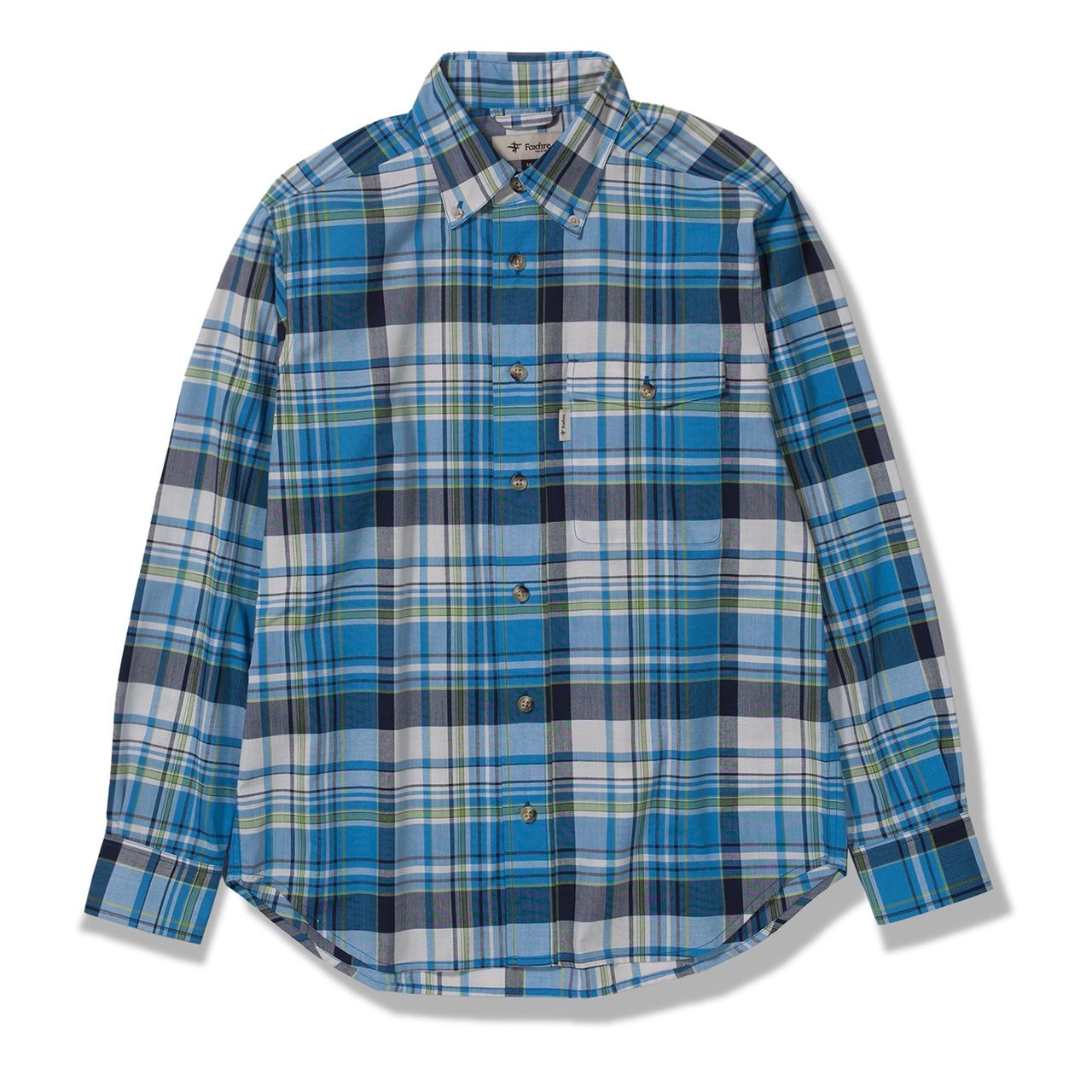 アトリエgg ネルシャツ 希少❣️めちゃかわ❣️Atelier GG ブルー系