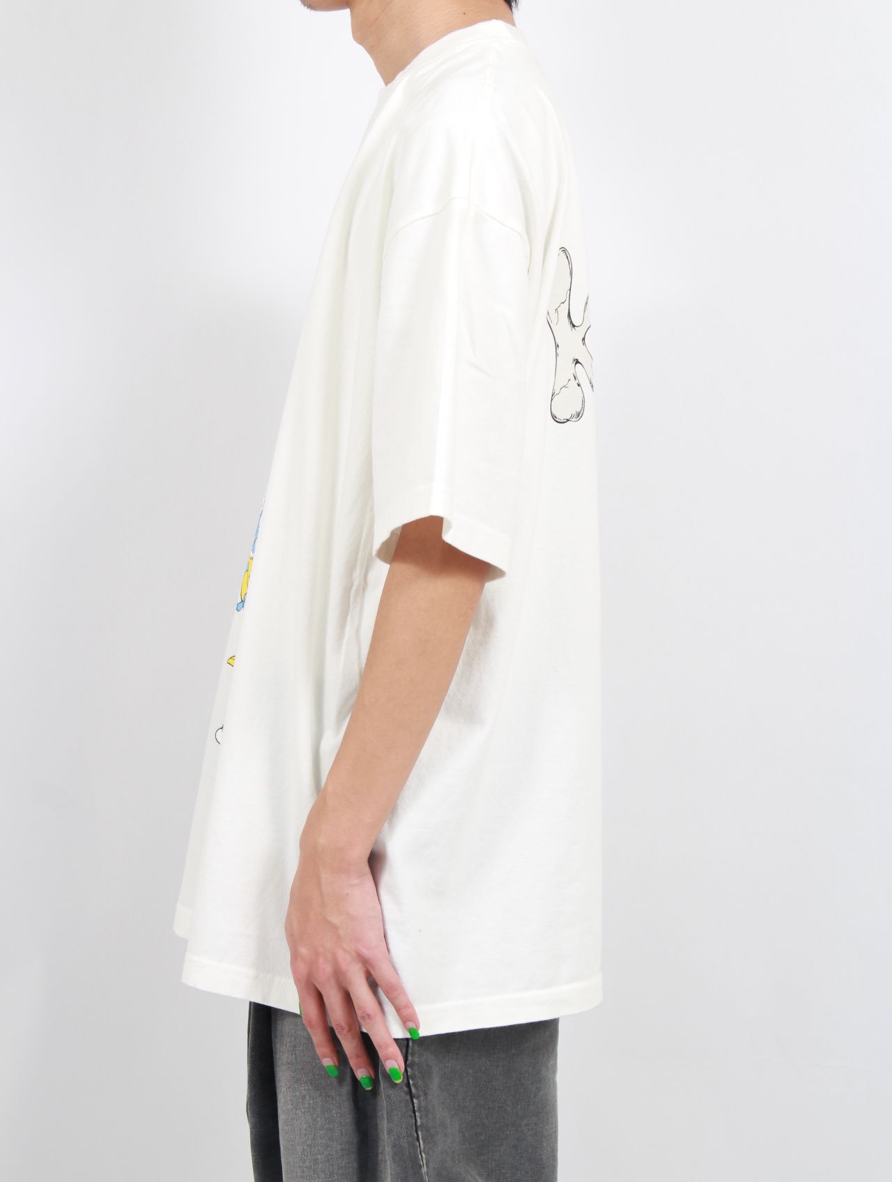 KIDILL - 【25SS】ロリータ ガール Tシャツ ハード ウォッシュ アート