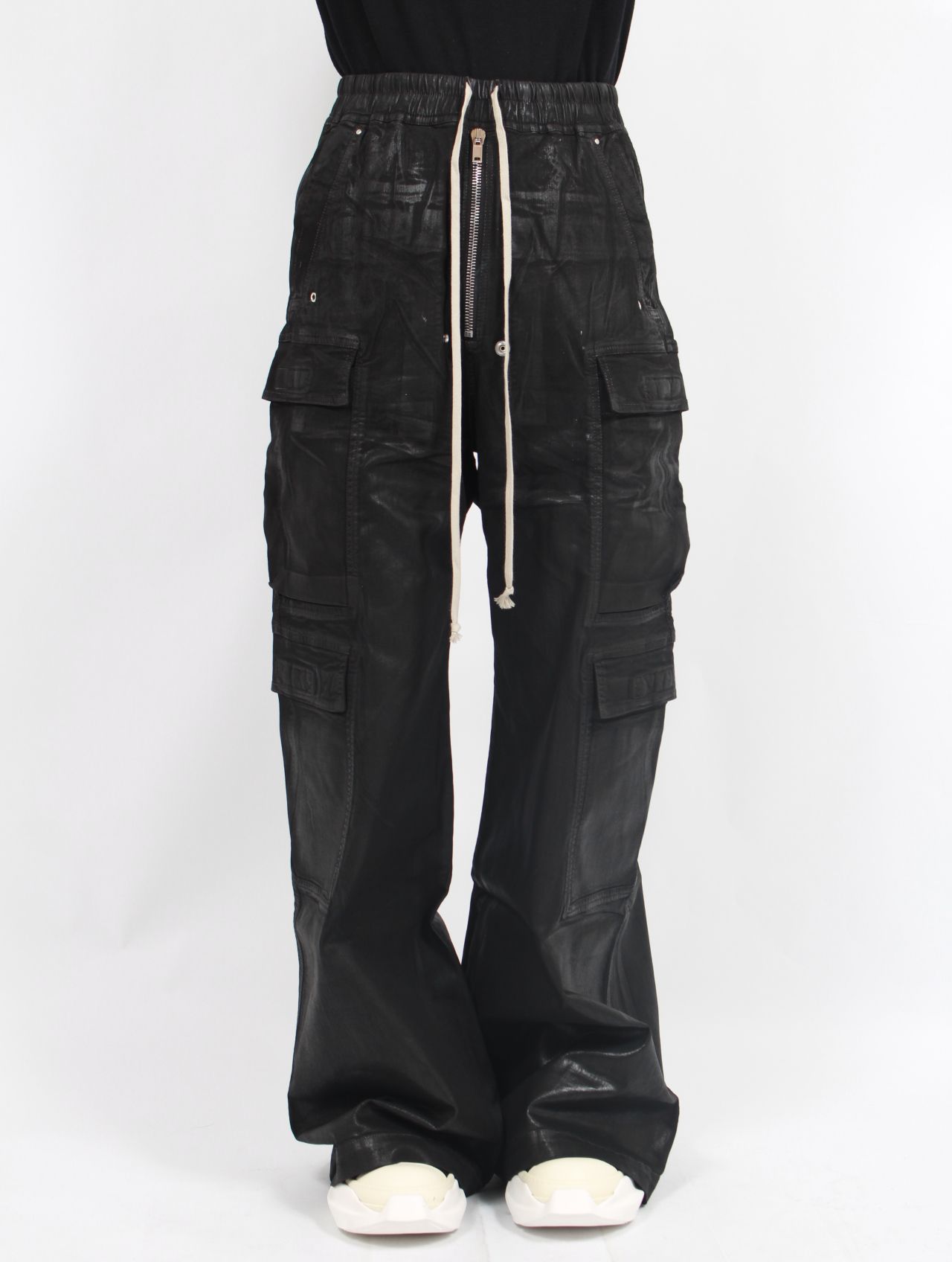 RICK OWENS DRKSHDW - 【25SS】ダブル カーゴ ジャンボ ベラパンツ