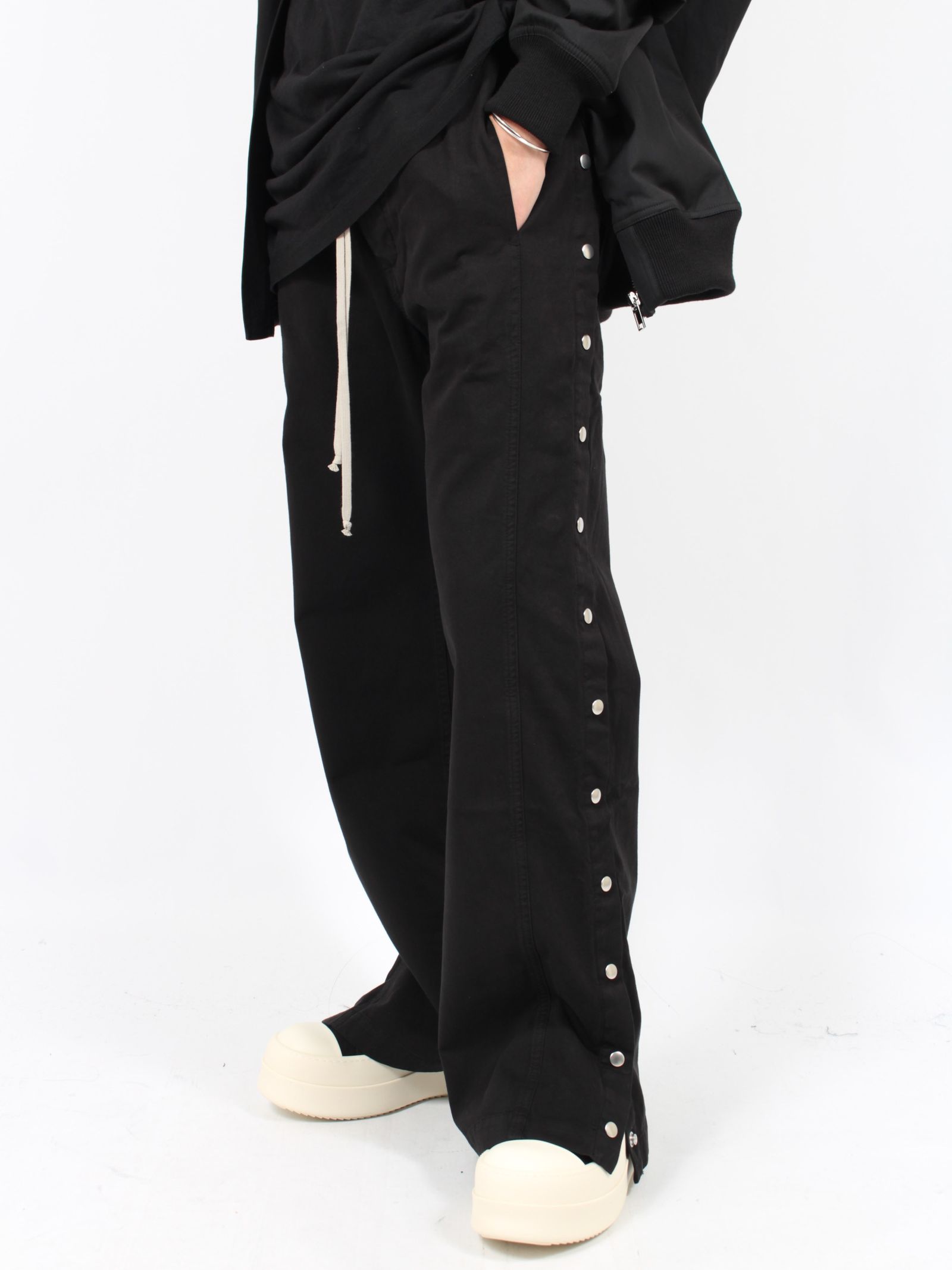RICK OWENS DRKSHDW - 【24AW】サイドスナップボタン プッシャーパンツ