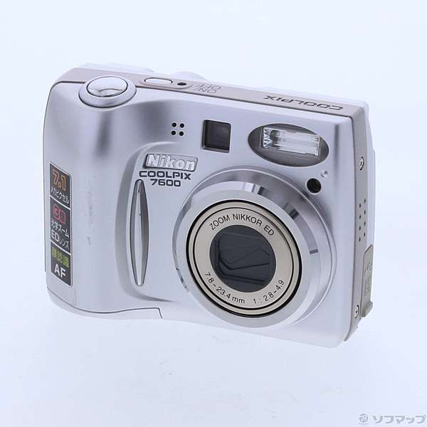 中古】COOLPIX 7600 (710万画素／3倍ズーム) (E7600) [2133021660750