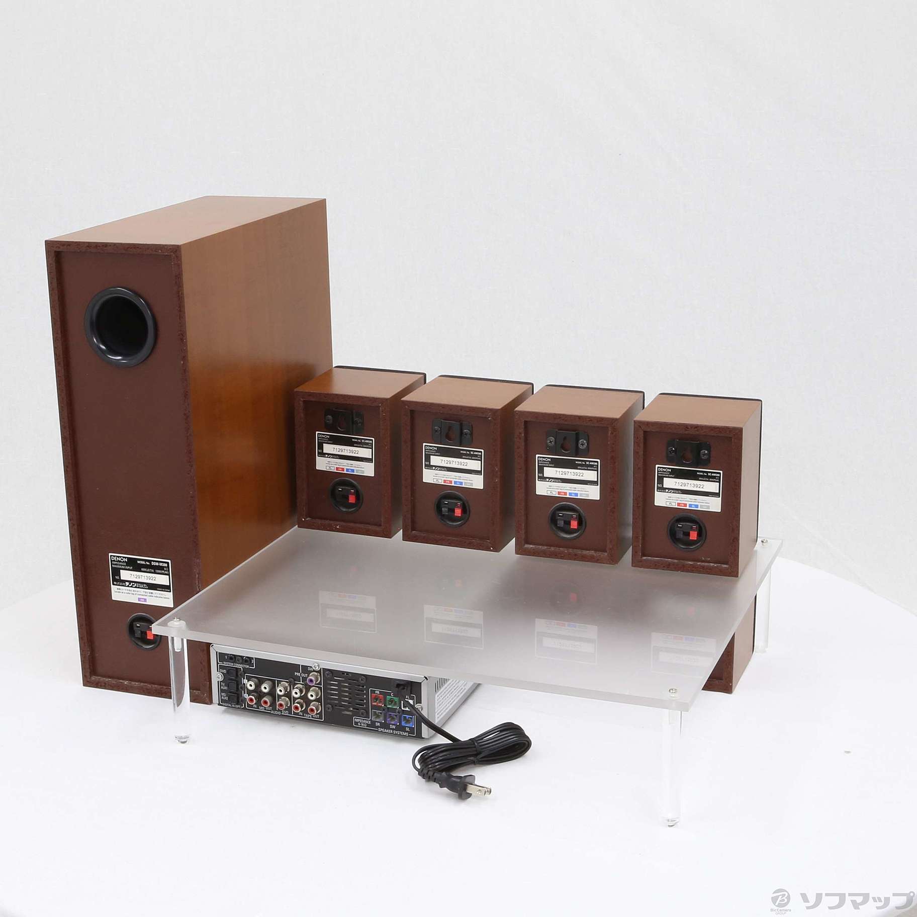 DENON ホームシアターシステム DHT-M380