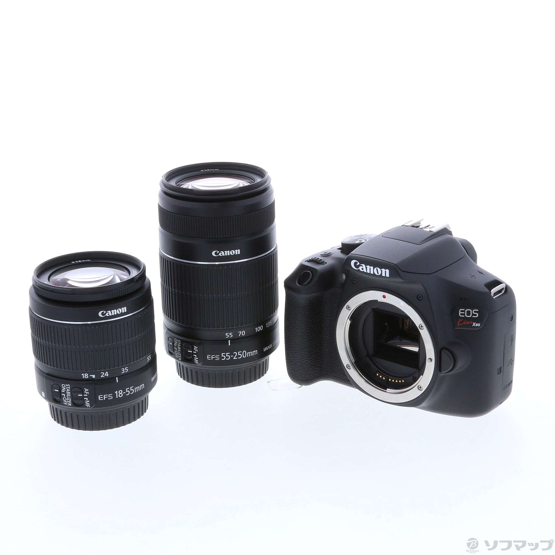 ⭐️Canon EOS kiss x8iダブルズームレンズキット+広角レンズ CANON