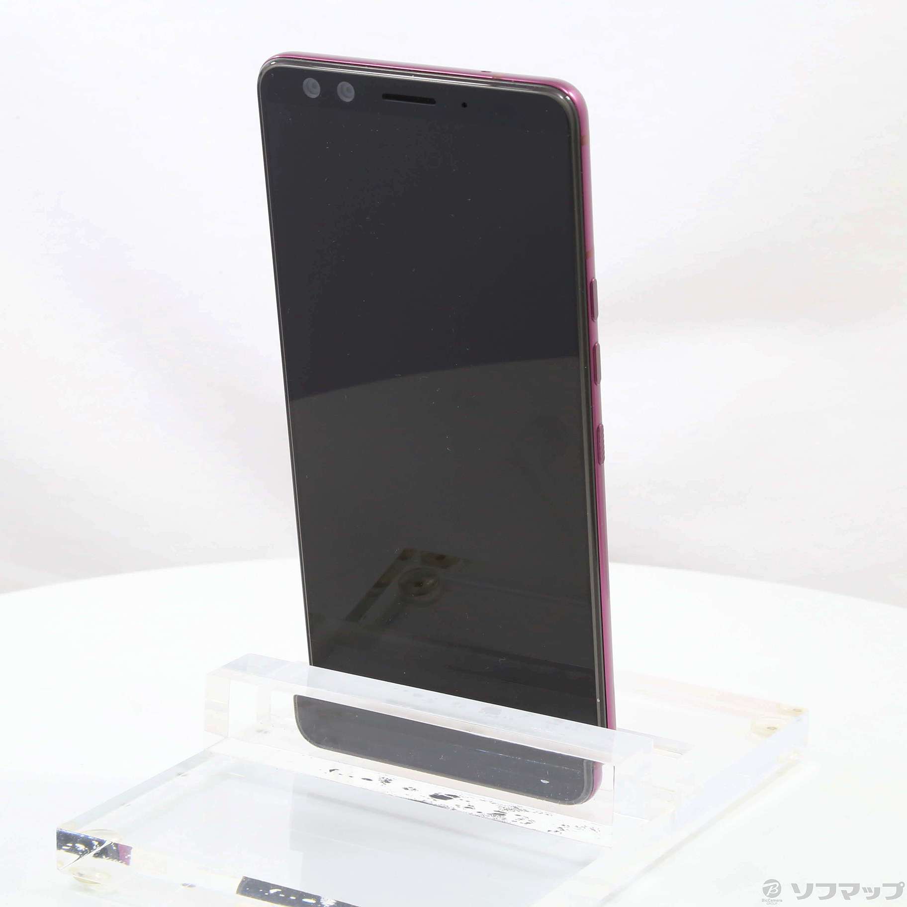 中古】HTC U12+ 128GB フレームレッド U12-PLUS-RED SIMフリー