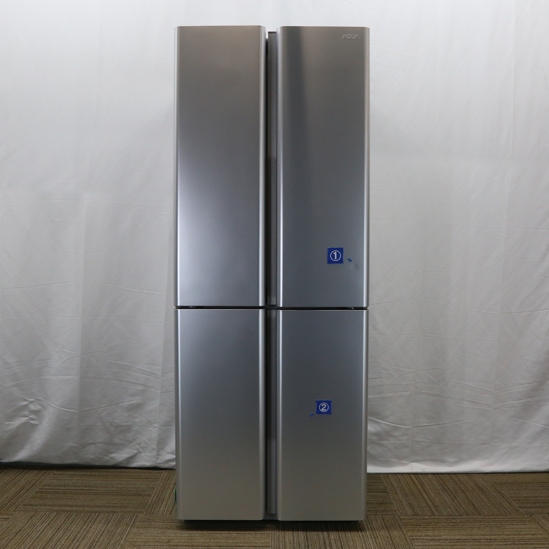 冷蔵庫 TZシリーズ サテンシルバー AQR-TZ42K-S