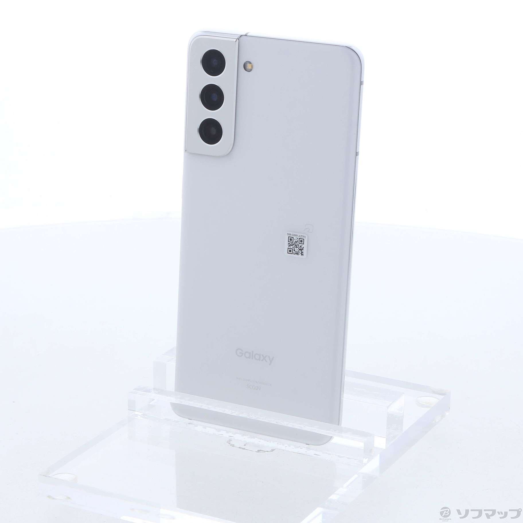 GALAXY S21 5G ホワイト SCG09 SIMロック解除済 au GALAXY S21 au版SIM