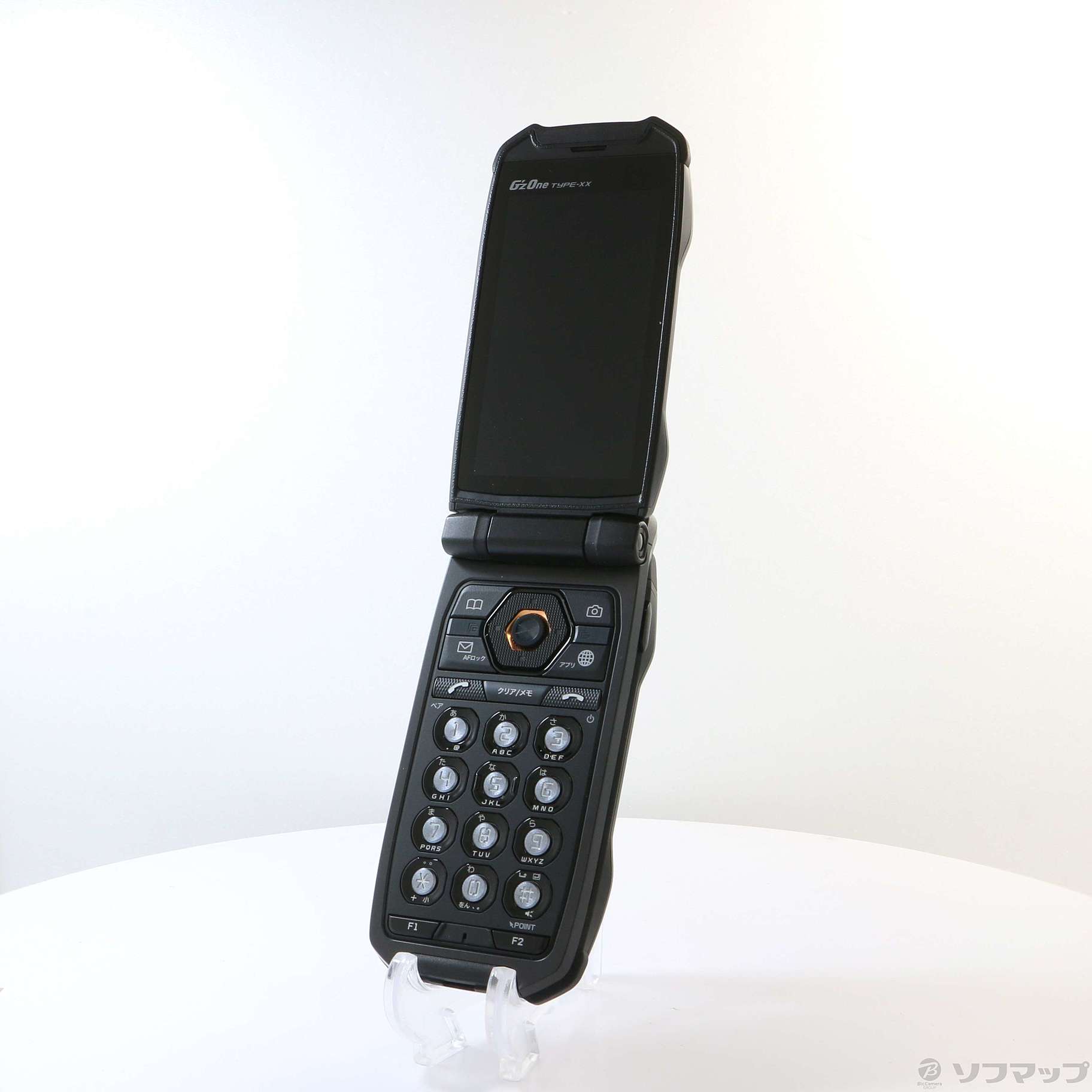 中古】GzOne TYPE-XX KYY31 ソリッドブラック auロック解除SIMフリー