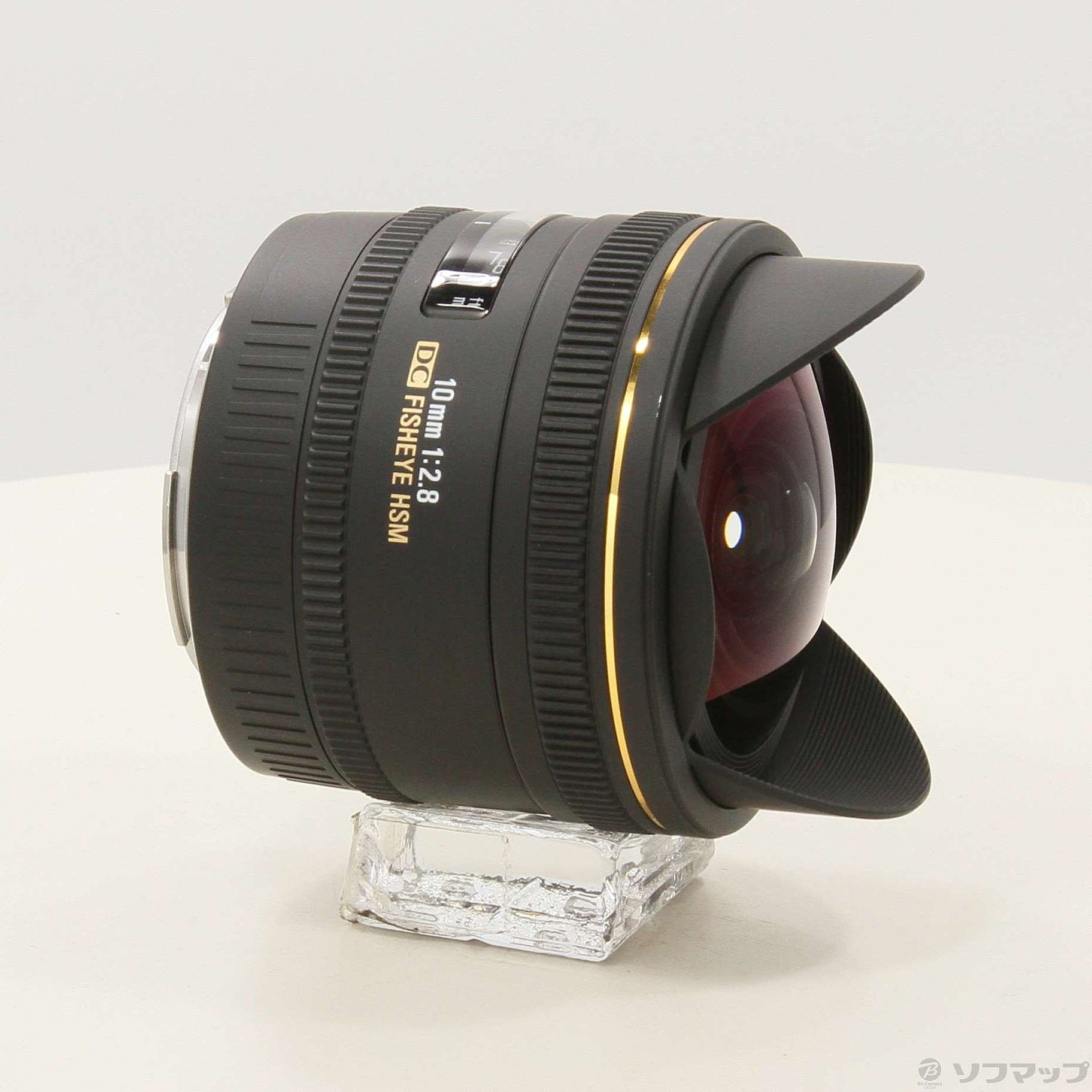 中古】SIGMA 10mm F2.8 EX DC FISHEYE HSM (Canon用) (レンズ