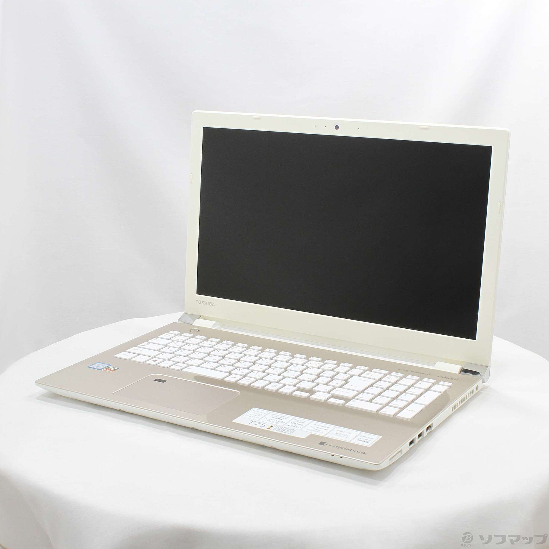 中古】dynabook T75／FG PT75FGP-BJA2 サテンゴールド 〔Windows 10