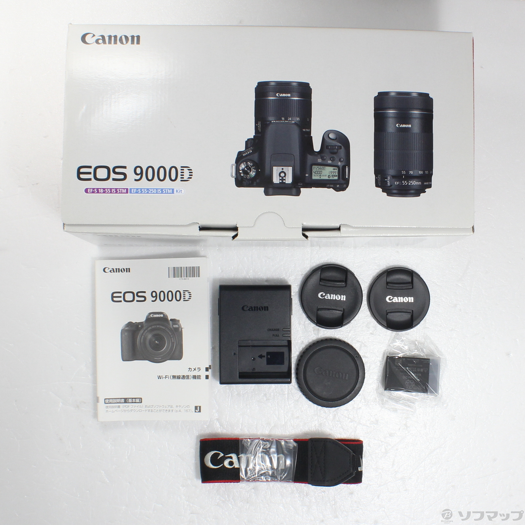 中古】EOS 9000D ダブルズームキット [2133065151368] - リコレ