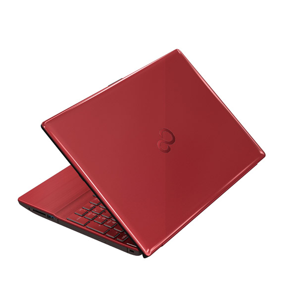 保証付 日本製 Wi-Fi有 HDD-500GB 15.6型 レッド ノートパソコン