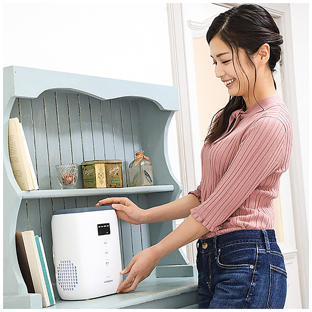 布団乾燥機 アッとドライ ブルーグレー HFK-CV1B-AH ［マット無タイプ