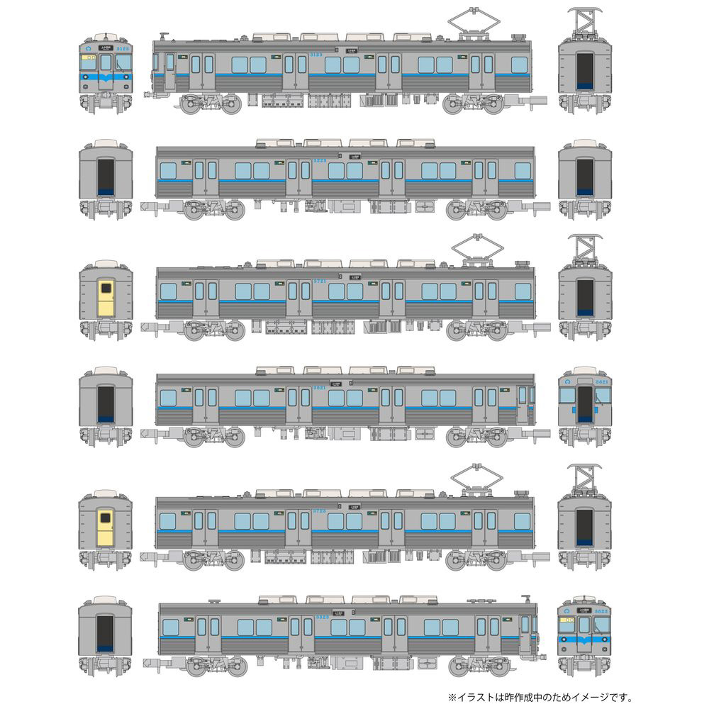 名古屋市営地下鉄鶴舞線3000形 側面方向幕