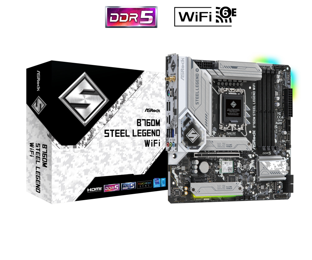 マザーボード B760M Steel Legend WiFi ［MicroATX］｜の通販は