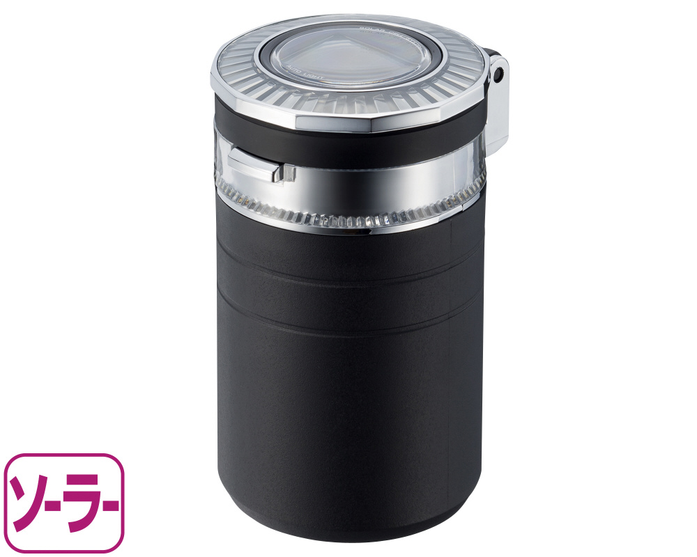 車内用品 EXEA(エクセア) 灰皿 ソーラーチェンジアッシュ カラー