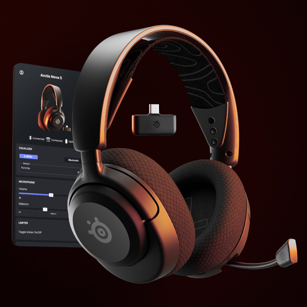 ゲーミングヘッドセット Arctis Nova 5ワイヤレス ［ ワイヤレス