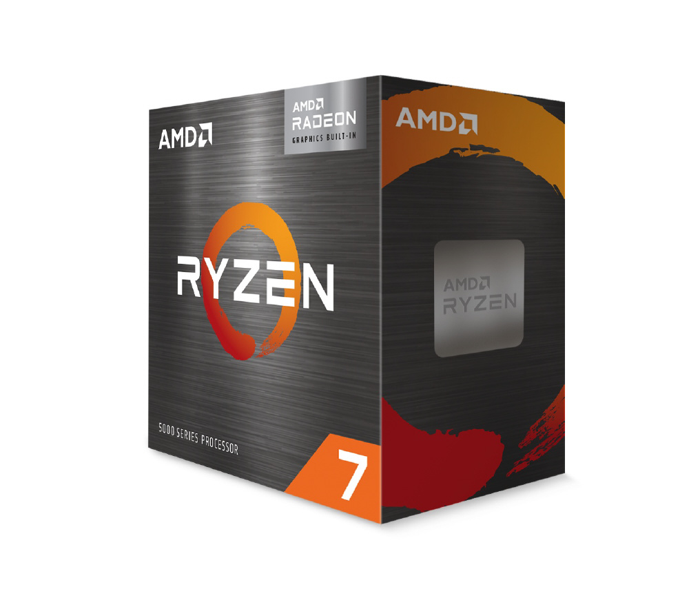 CPU〕AMD Ryzen 7 5700 BOX With Wraith Spire Cooler (Zen3) 100