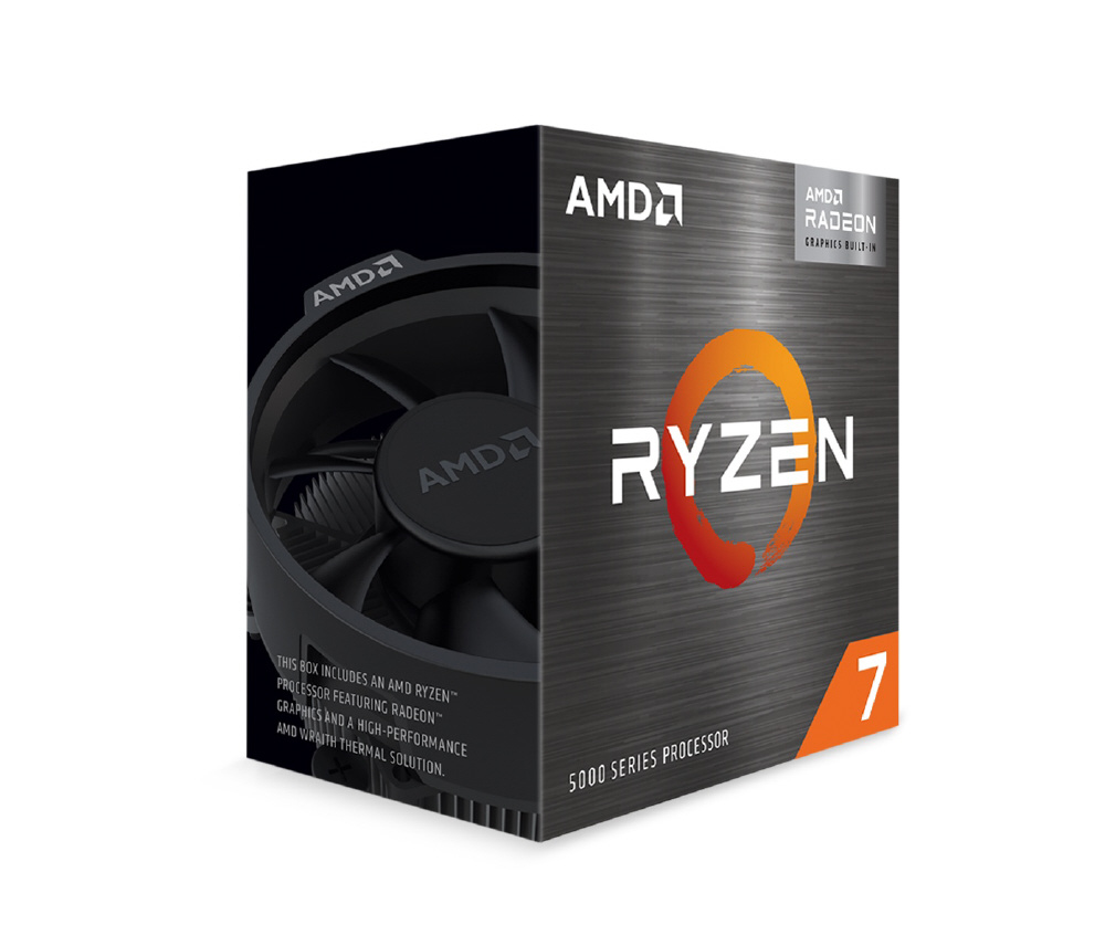 CPU〕AMD Ryzen 7 5700 BOX With Wraith Spire Cooler (Zen3) 100