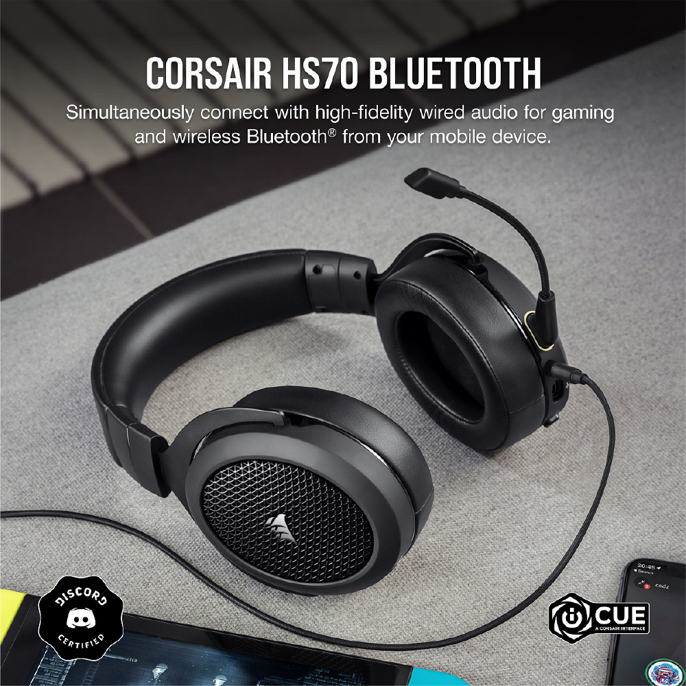 新品 未使用 CORSAIR HS70 Bluetooth ヘッドセット 【公式通販】