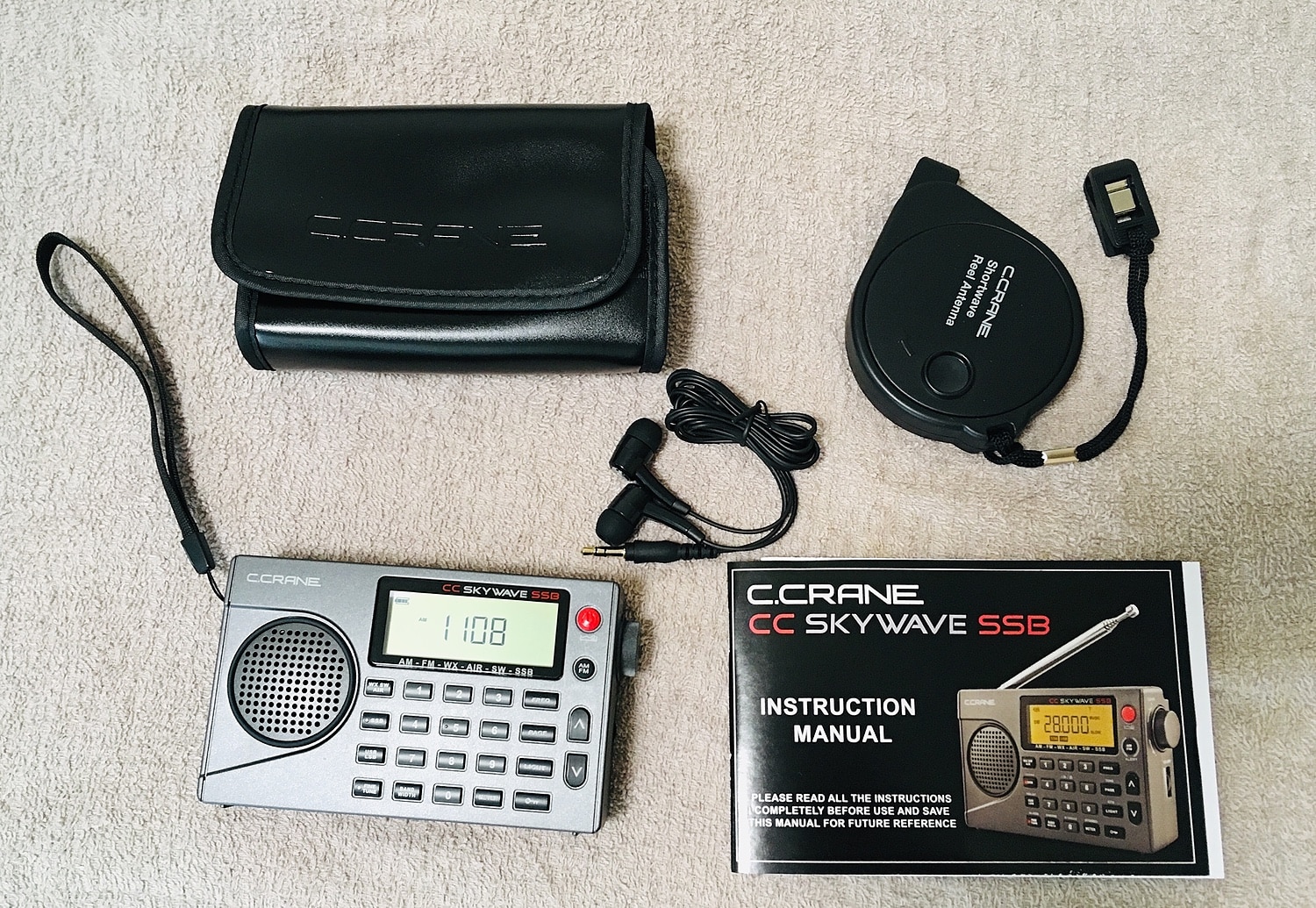 楽天市場】【操作ガイド付】CC Skywave SSB2 AM FM 短波 VHF航空無線