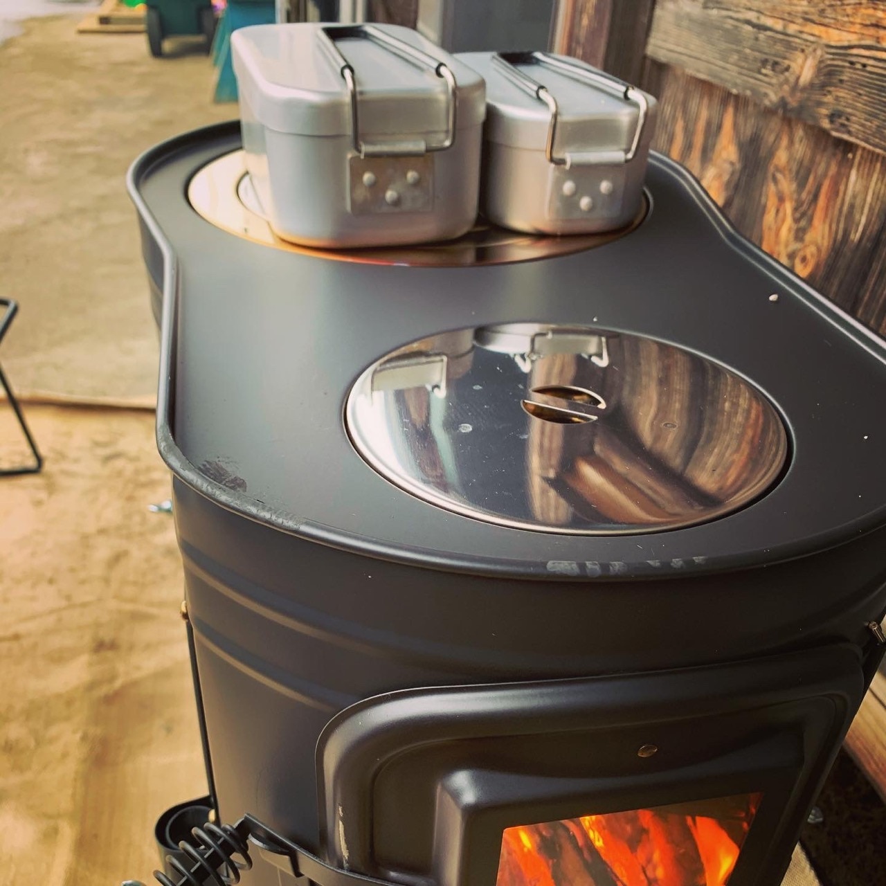 楽天市場】ホンマ製作所 ステンレスストーブコンロセット APS-48DX