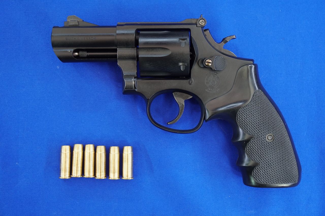 MGC製 HW樹脂モデルガン S＆WM586キャリーコンプカスタム SPG