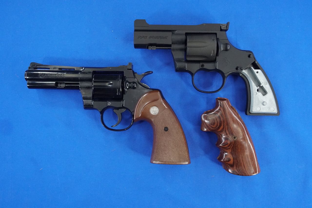 MGC HW コルト パイソン ＆ ローマン MKIII ペイントカスタム MGC HW