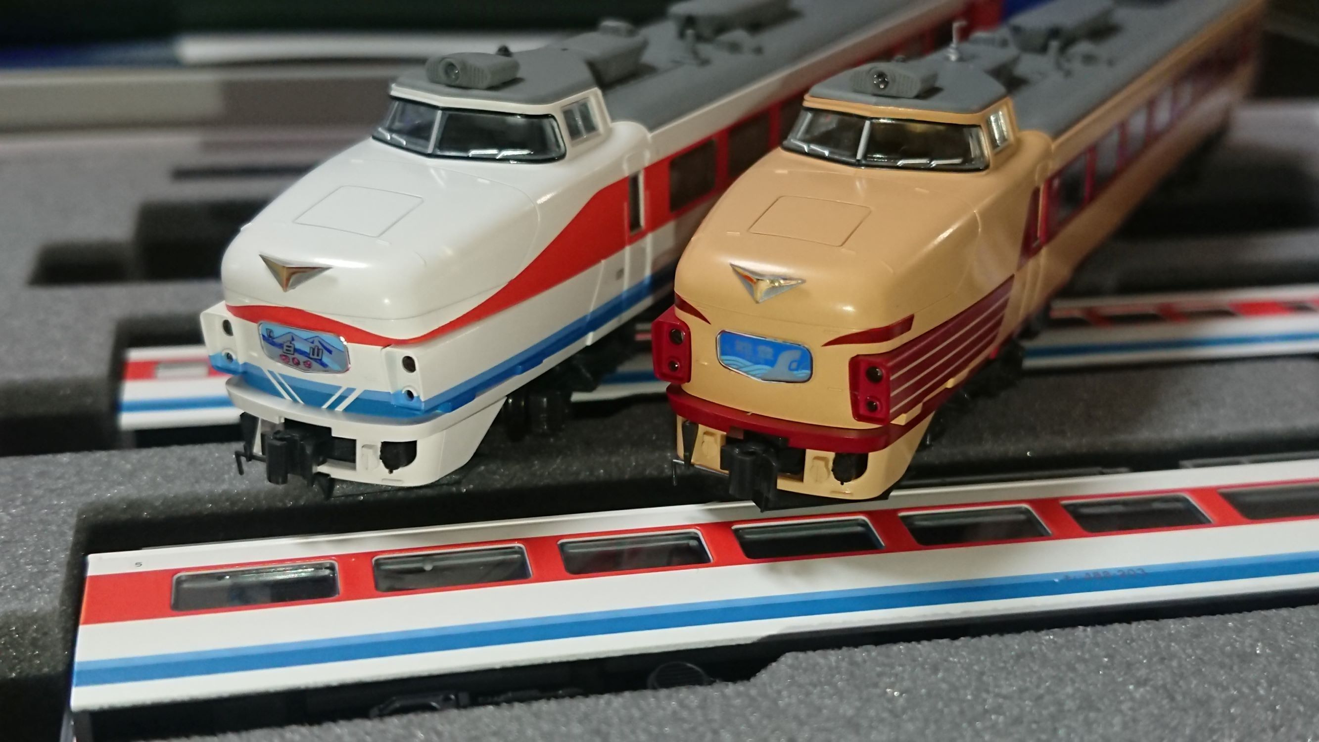 Nゲージ TOMIX 489系白山 EF63(茶色) 9両+2両セットTOMIX 489