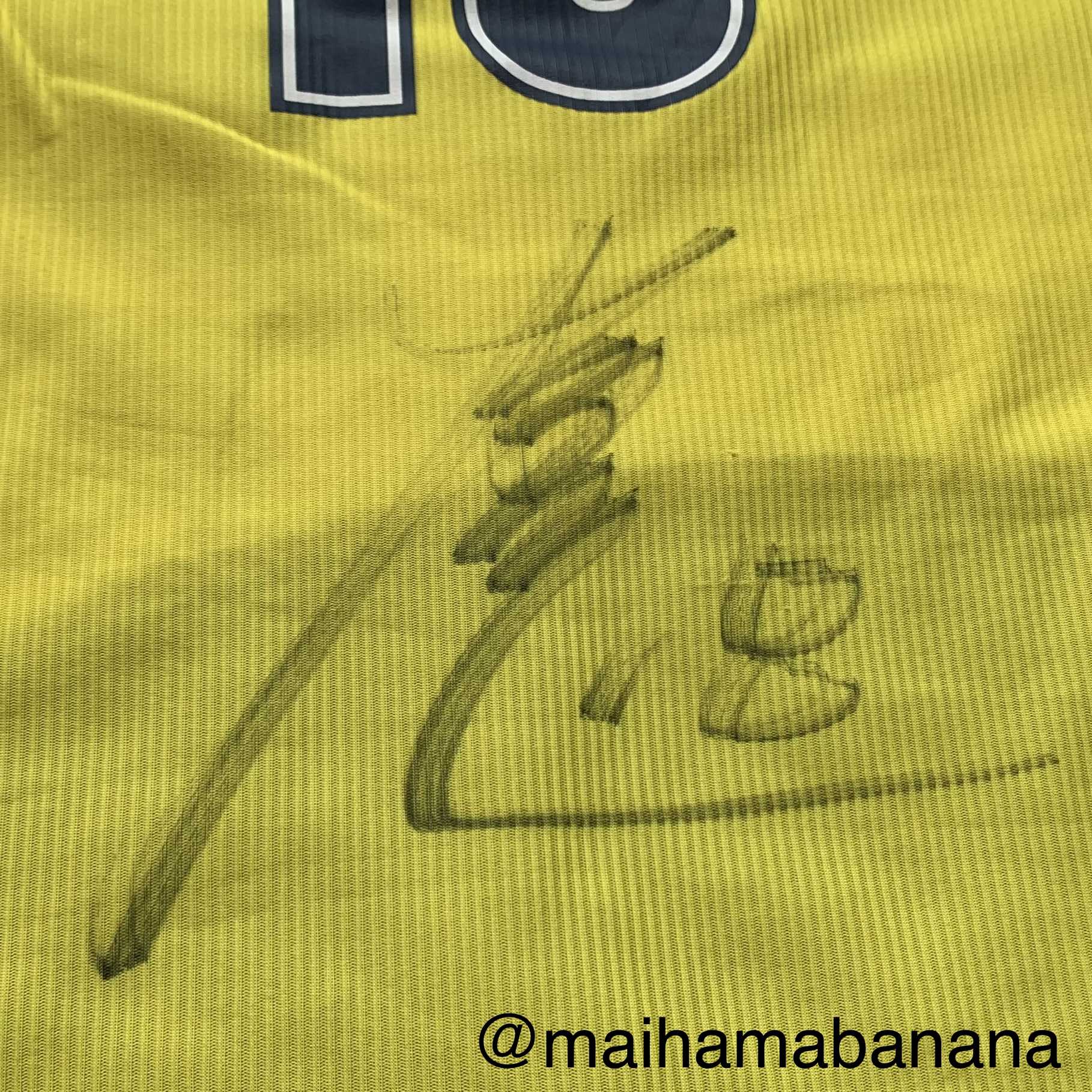 2005 Jリーグ ジェフ千葉 阿部勇樹 直筆サインカード 2005 Jリーグ