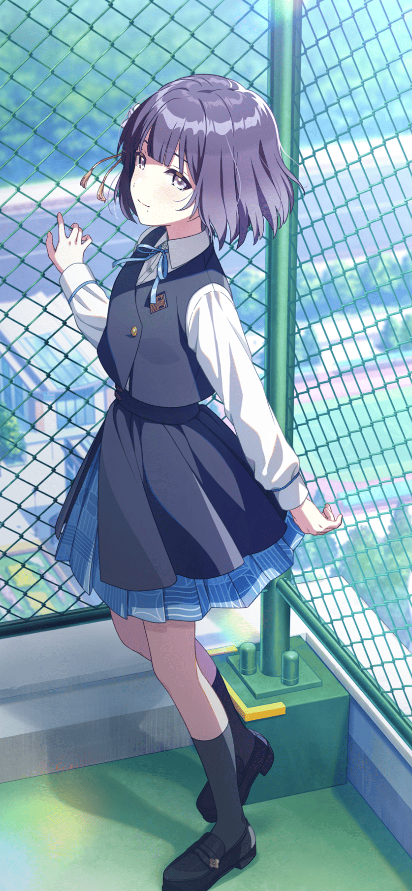 学園アイドルマスター 学マス 極楽湯 楽スパ 秦谷美鈴 のぼり 学園