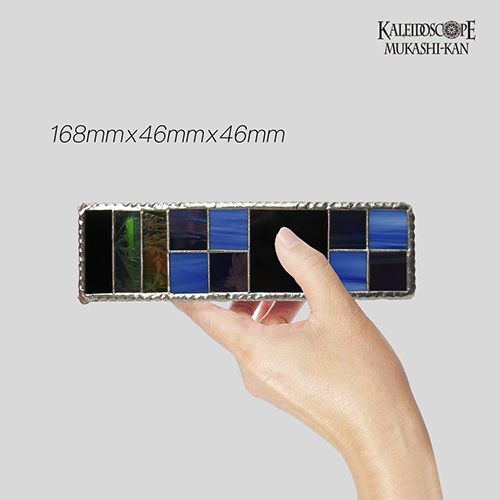 万華鏡：ドライ]匿匣：市松四割石：多色明カリ取リ付キ：極光ノ間：海