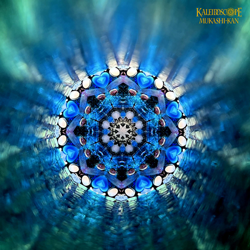 万華鏡：オイル]SERAPH ・セラフ/ 黒釉中世スウォード模様 ： 小嶌 淳