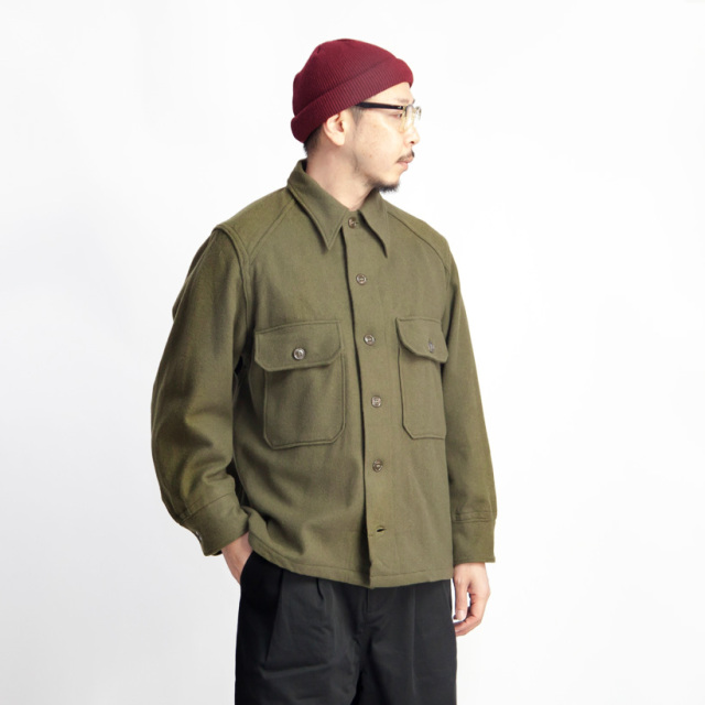 米軍 実物 ウールシャツ 前期 S MILITARY（ミリタリー） 実物 USED 米
