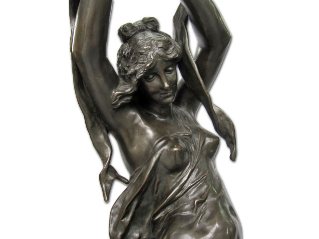 ブロンズ 女性像 H82cm 銅像 存在感のある ヴィーナス