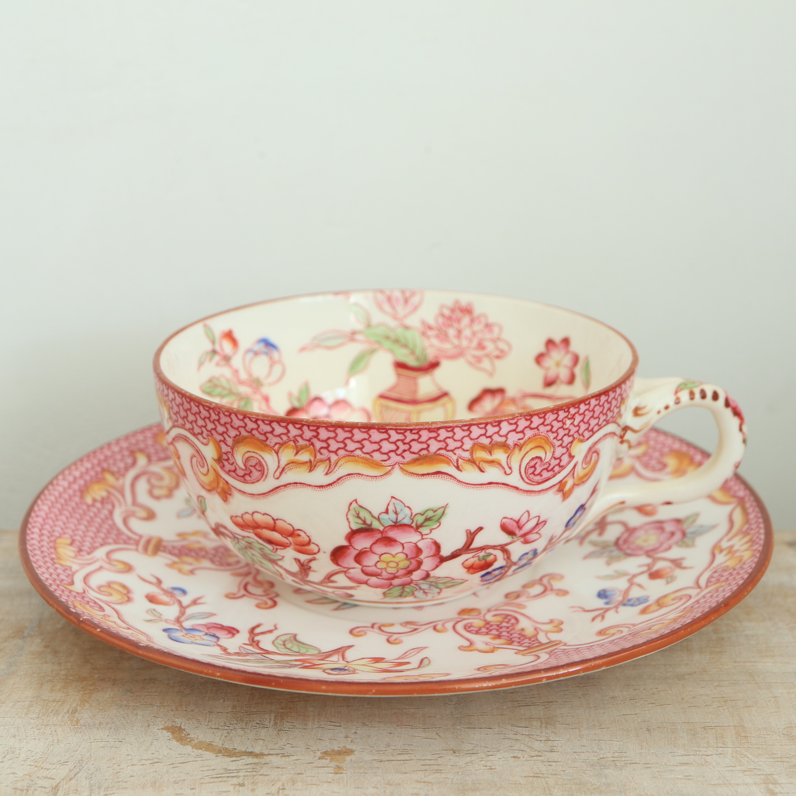 アンティーク カップ＆ソーサー サルグミンヌ ミントン 235 フランス