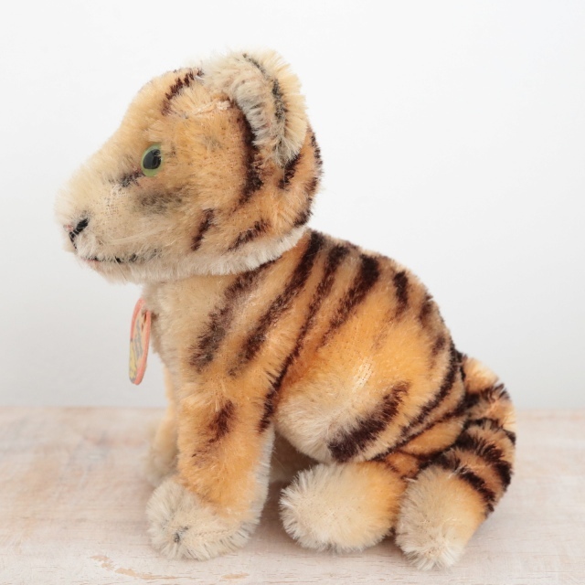 アンティーク シュタイフ トラ Steiff Tiger 10cm