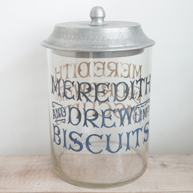 Mappin & Webb】 ビスケットボックス/クッキージャー