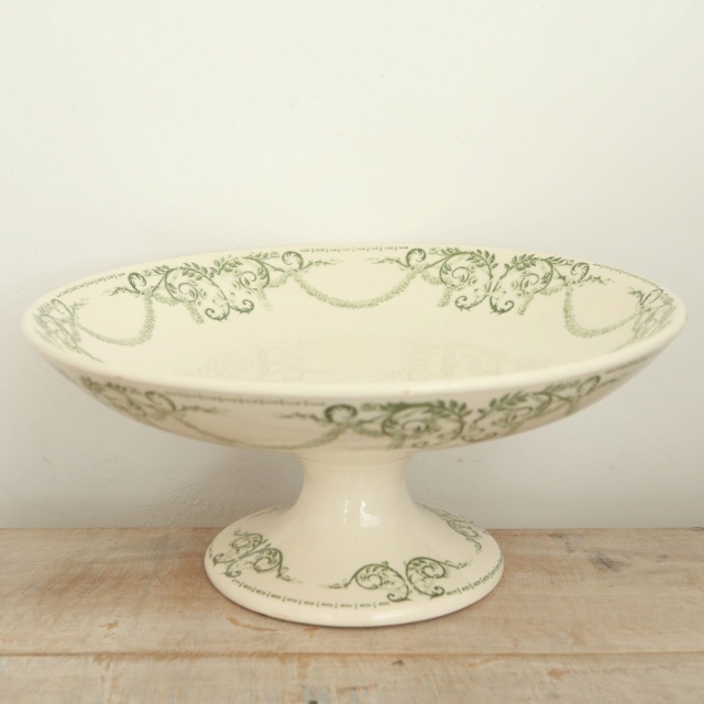 アンティーク コンポティエ NAPOLEON フランス クレイユモントロー製