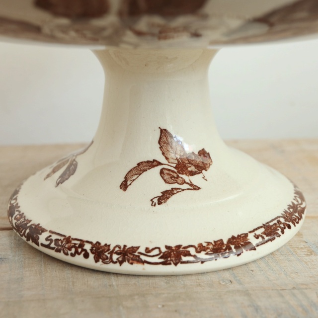 アンティーク コンポティエ フランス Emile bourgeois GRAND DEPOT