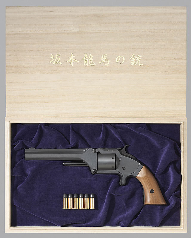 マルシン モデルガン 完成品「坂本龍馬の銃」桐箱入りプレミアモデル