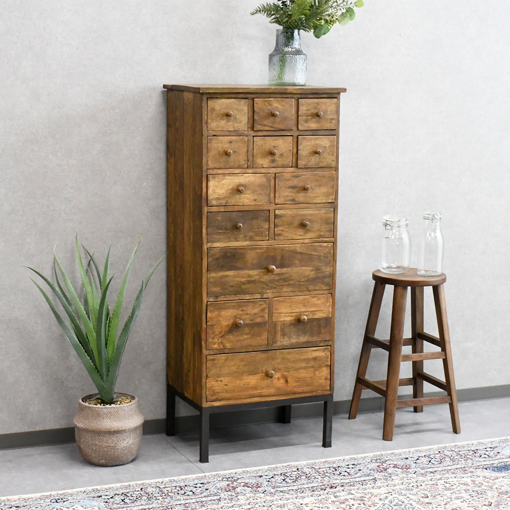 チェスト 完成品 アンティーク タンス ドロワーチェスト キャビネット