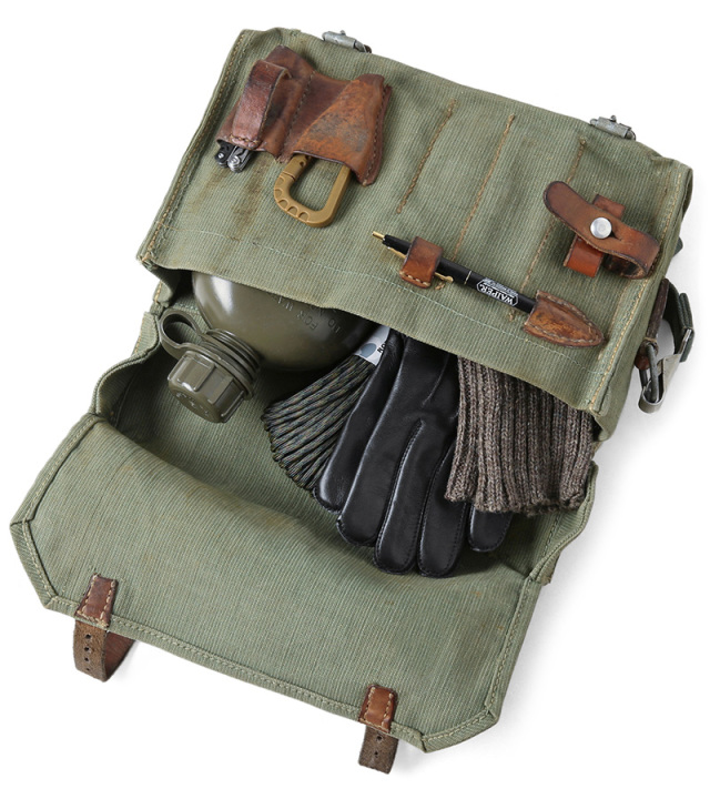 実物 USED スイス軍 ARMY ヴィンテージ ツール ショルダーバッグ