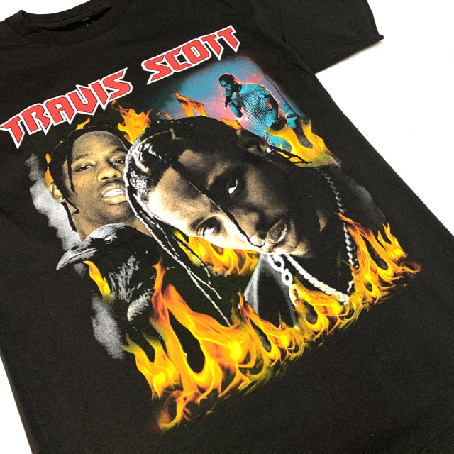 TRAVIS SCOTT FLAME S/S Tee