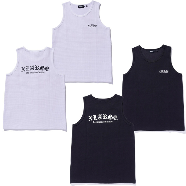 greatLAND オリジナル NOMAN タンクトップ ピグメントダイブラック