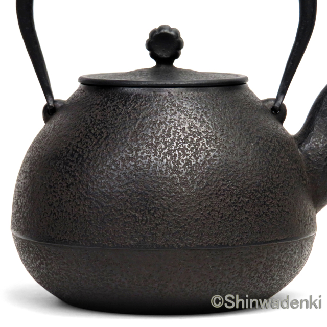 紅蓮堂 葛巻元作 宝珠形鉄瓶 日和1.2L Shinwadenki