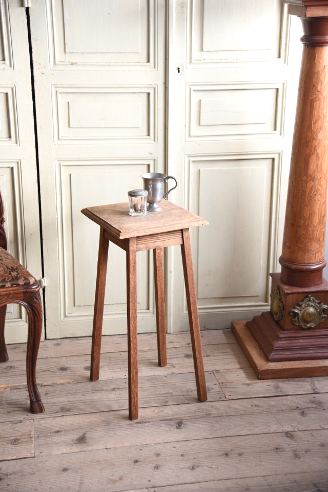 サイドテーブル】2 木製 神戸洋家具 COLONY HOUSE 飾り台 花台 サイド