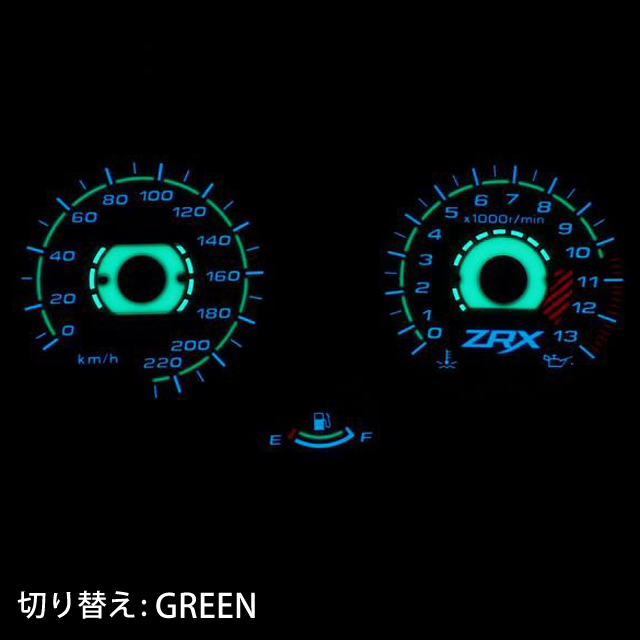 zrxメーター 専用 OEMスピードメータータコメーター カワサキ ZRX400 ZRX750 ZRX1100
