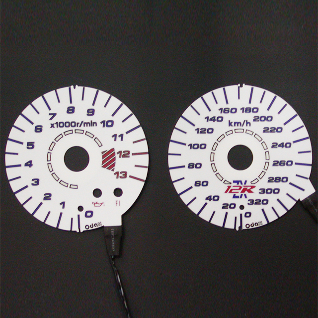 メーター盤 楽天市場】ODAX オダックス ELメーターパネル ZZR1100/ZX-11 KAWASAKI