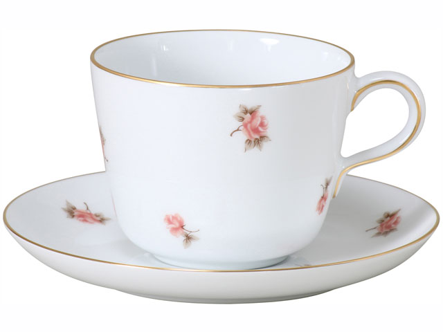 小花 モーニングカップ＆ソーサー