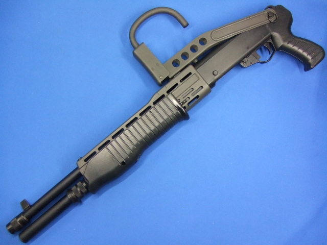 東京マルイ エアガン スパス12 希少メタルストック付き SPAS12・スパス